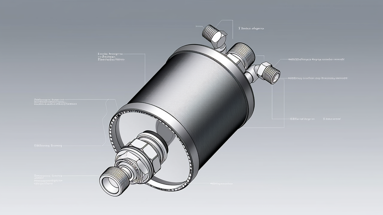 柴油滤清器安装示意图
